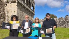 Momento de la presentaci�n en el castillo.