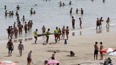 Socorristas en A Rapadoira