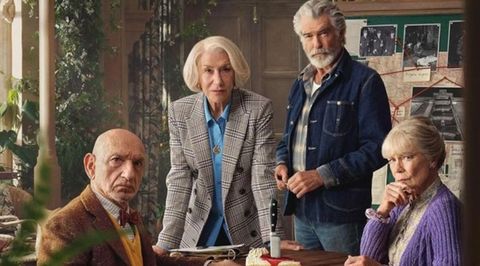 Elenco estelar de El club del crimen de los jueves.