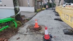 Las obras en Garc�a Lorca ya no se retomaron despu�s de Navidades, pendientes de introducir en el proyecto un modificado cuya redacci�n se aprob� este lunes