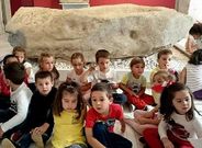 Los ni�os visitaron esta semana la exposici�n sobre Egipto que acoge el Museo de Pontevedra.
