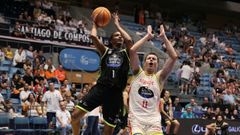 <span lang= gl >Mart�n Fern�ndez, durante un partido contra o Monbus Obradoiro da tempada pasada</span>