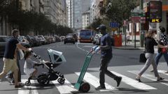 Calle Juan Fl�rez en A Coru�a