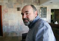 Xo�n Ram�n D�az, o novo presidente do Colexio de Veterinarios da Coru�a. 