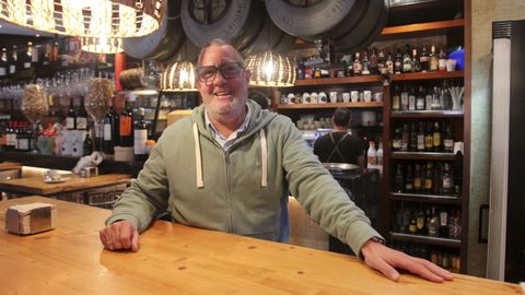 Juan Antonio P�rez, el encargado del restaurante Borona.