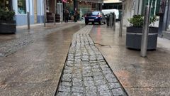 En las obras se reparar� el pavimento deteriorado de la calle Doutor Teijeiro entre la plaza de abastos y el enlace con la calle Julio Camba