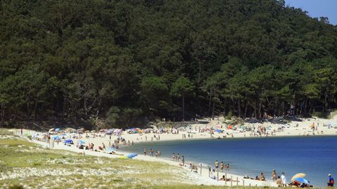 La playa de Rodas ya fue incluida en el 2007 entre las diez mejores del mundo por «The Guardian».