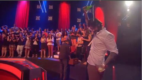 Melendi en La Voz.Melendi en La Voz