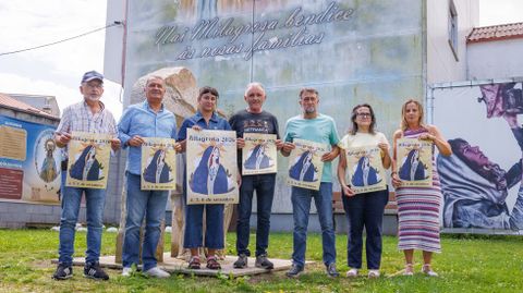 Organizaci�n e ilustradora, na presentaci�n do cartel esta ma�� de m�rcores 