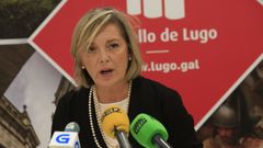Paula Alvarellos, edila responsable de Personal en el Concello de Lugo