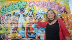 Menchu Camarero, ayer en Lugo