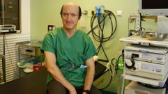 Adolfo Baloira, jefe de Neumolog�a en el CHOP. 