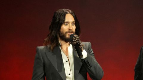Jared Leto, en la presentacin de la pelcula Tron: Ares