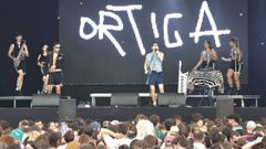 Ortiga, definido por muchos como <span lang= gl >�o latin boy da escena alternativa galega�</span>, actu�este s�bado en la �sesi�n bearm��