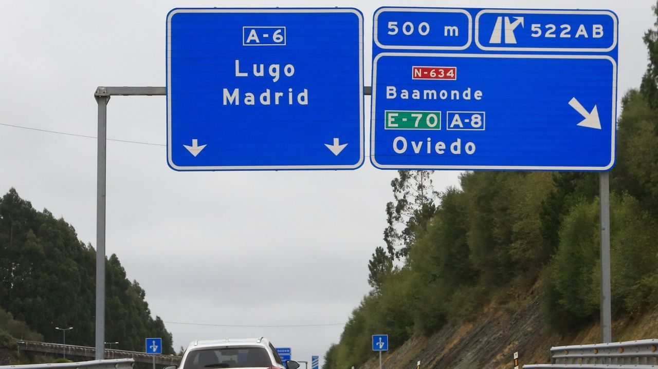 Fallece un hombre atropellado en la A-6 en Begonte