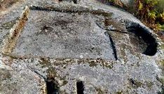 Uno de los lagares rupestres descubiertos en O�mbra