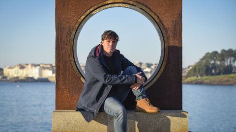 Diego Otero es uno de los organizadores del festival Costa Feira de Sanxenxo.