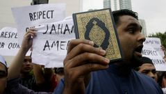 Los Musulmanes siguen protestando por la quema del Cor�n