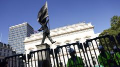 Imagen de la estatua en el centro de Londres