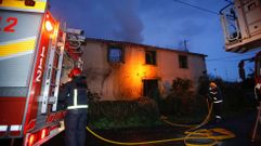 Incendio en una casa en San Pedro de N�s