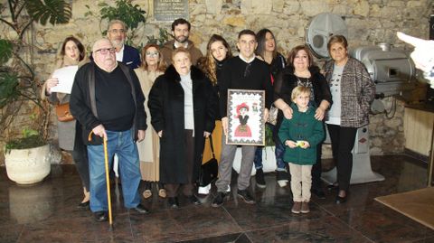 Codillo.�lvaro Rodr�guez fue el homenajeado de esta edici�n de la Festa do Codillo