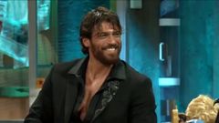 Captura de la entrevista del actor turco Can Yaman en el programa de David Broncano