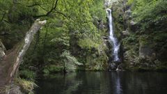 cascada del Pozo da Ferida en Xove