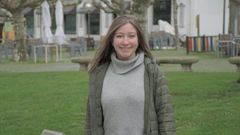 Chris, a neoiorquina que vive en Lugo e cambiou o ingl�s polo galego