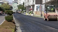 Obras en la avenida das Am�ricas