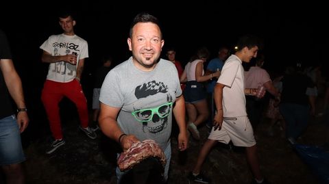Celebracin del San Juan en Boiro