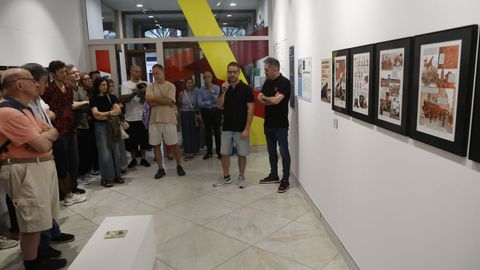 Acto inaugural de la muestra �Vi�etas con memoria social II. La guerra civil de Paul Preston�.