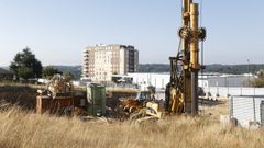 Csar Dorado comenz la construccin de su tercer edificio en la zona de San Fiz, en Lugo