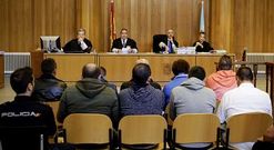 Cuatro de los inculpados se conformaron con penas de entre tres y cuatro a�os y medio. 