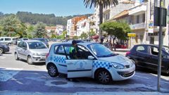 Imagen de archivo de la polica local de Cangas
