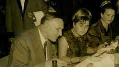 Josefina Quintena junto a su sobrina procesada y el padre de los denunciantes