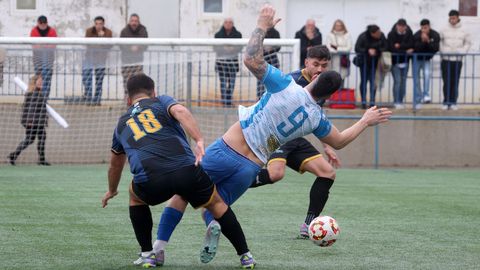 Derbi barbanzano en Preferente entre el Cidade de Ribeira y el Puebla