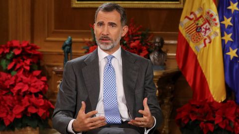 Felipe VI, sobre Catalu�a: �El camino no puede llevar de nuevo al enfrentamiento y la exclusi�n�