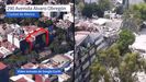 El antes y el despu�s de un edificio derrumbado en el n�mero 290 la avenida �lvaro Obreg�n de Ciudad de M�xico