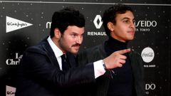 Los integrantes del grupo Taburete, Guillermo Barcenas  y Ant�n Carre�o