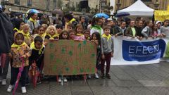 Pontevedra sale a la calle por la emegrencia clim�tica