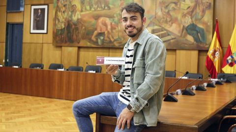 Ra�l Santamar�a, concejal del PP en Vilagarc�a y diputado en el Parlamento de Galicia