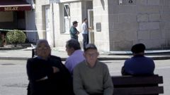 Imagen de archivo de la sucursal del centro de Mondariz, que hace una d�cada ya sufrio un intento de asalto con gas