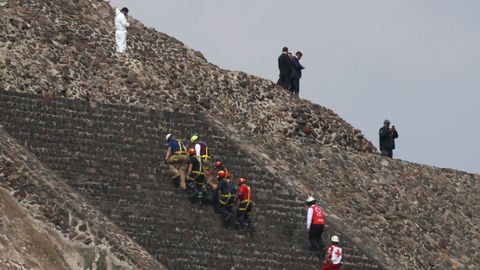 Tiroteo en el parque arqueol�gico de Teotihuac�n, M�xico