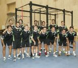 Los jugadores del Santiago Futsal dedicaron la jornada de tarde al trabajo en el gimnasio. 
