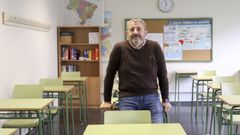 Gonzalo Constenla, director de la Escola Oficial de Idiomas de Santiago, en una foto de archivo