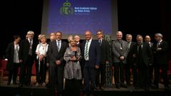 toma de posesion de soledad penalta como membro da real academia de belas artes