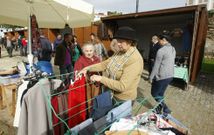El mercado de los domingos en el Parque dos Condes est� a punto de cumplir cinco a�os. 