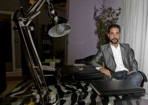 Juan Fuentes no despacho da psic�loga de �Chapa e pintura�, donde se fala moito da parella.