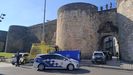 Una persona se suicid desde la Muralla de Lugo en marzo del 2023