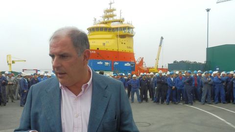 Álvaro Platero, propietario de Astilleros Gondán
